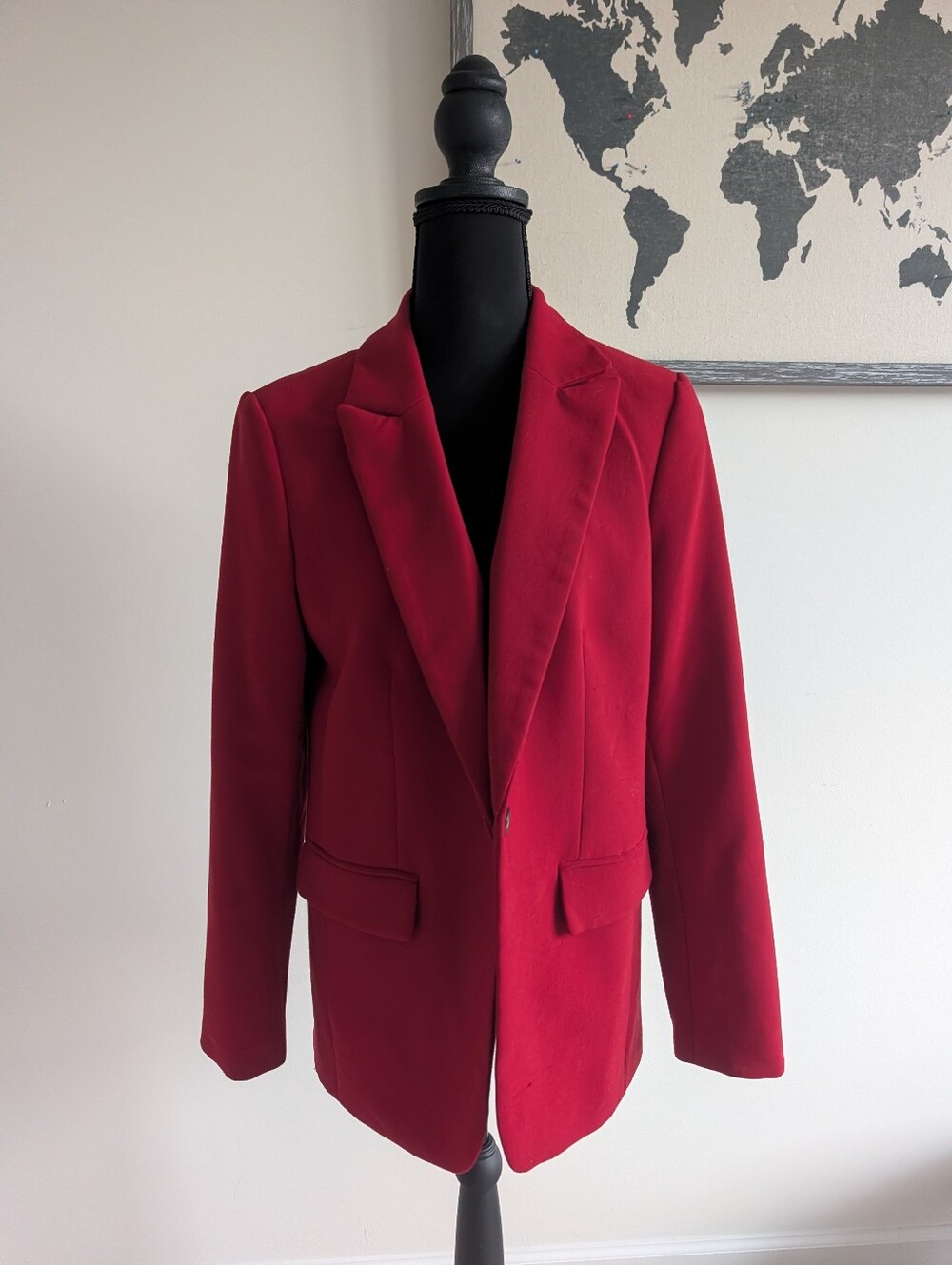 Banana Republic Red Tailored Women's Blazer